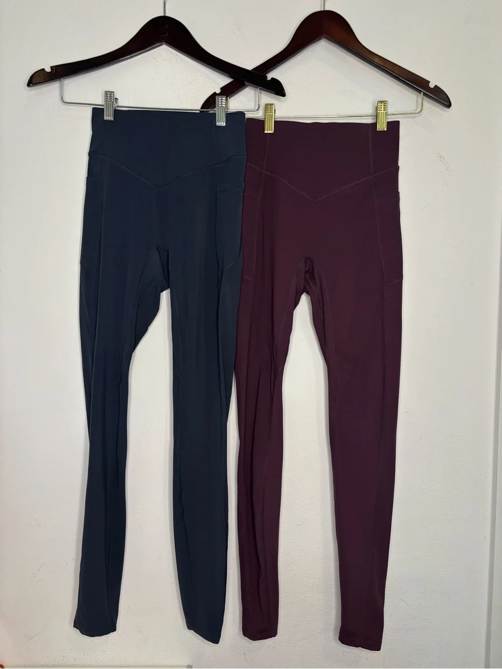 HALARA NWT NAVY & MAROON LEGGINGS BUNDLE SZ XS - Picture 1 of 7